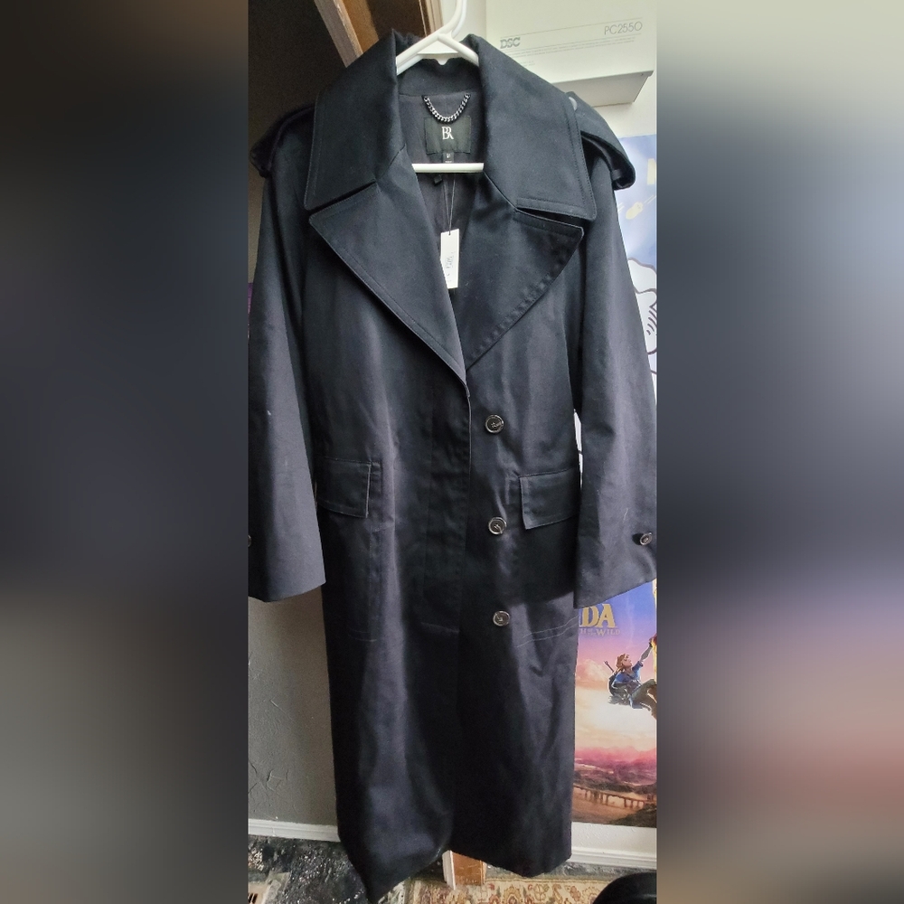 Banana Republic heavy rain coat